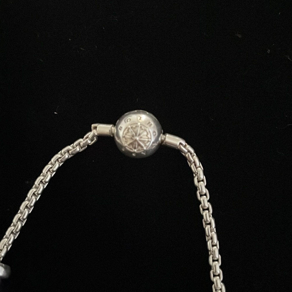 Thomas Sabo Sterling Silver Amethyst and wolf charm- & pink zircon - Picture 5 of 17